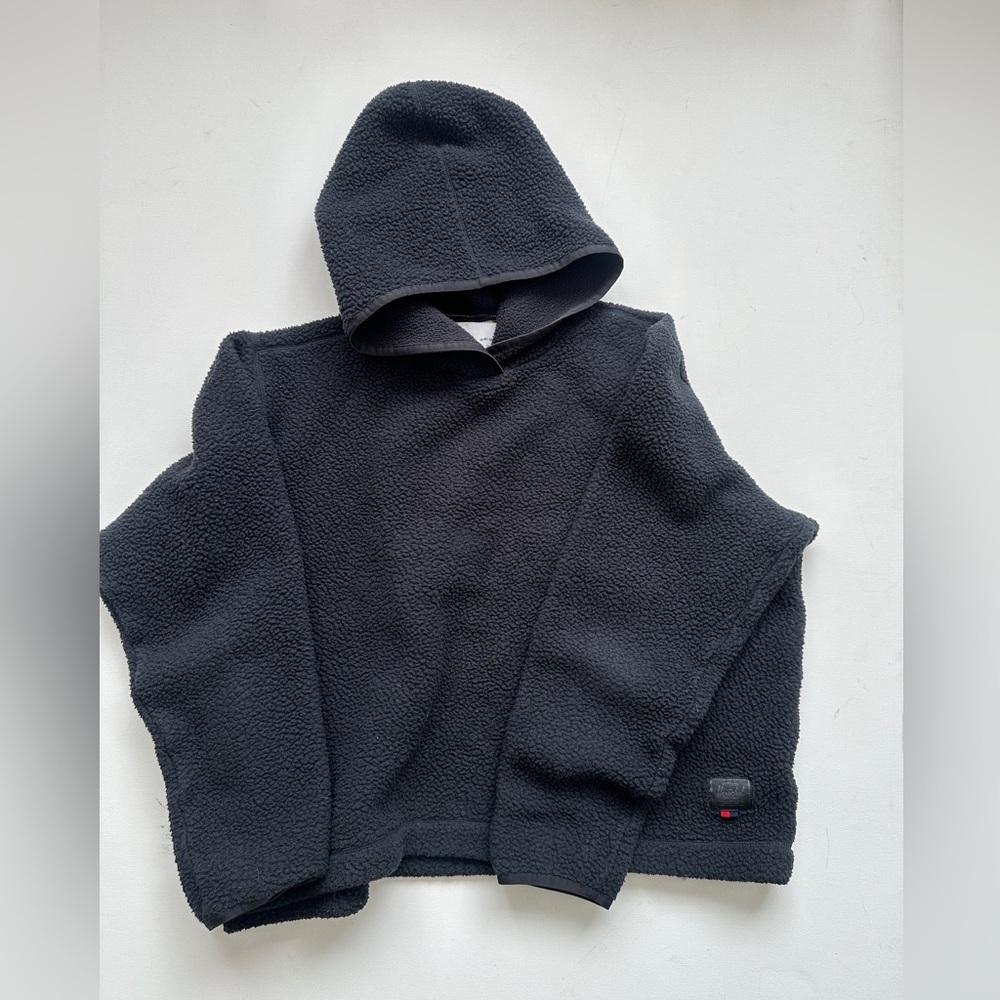 Herschel - Boxy Hoodie - Black Fleece - Size XL